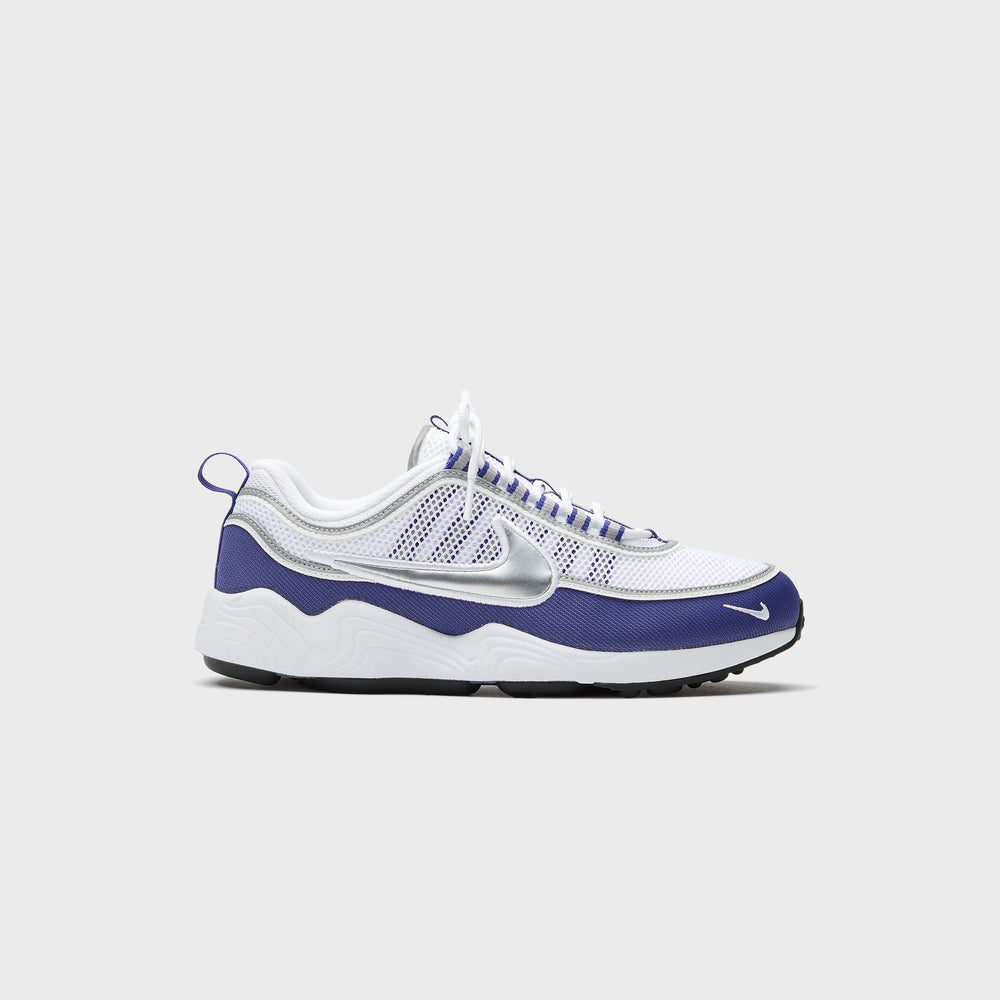 Nike Air Zoom Spiridon SP - White / Metallic Silver / Light Concord | Kith White / Metallic Silver / Light Concord