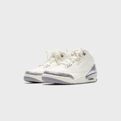 Nike WMNS Air Jordan 3 Retro - Sail / Cement Grey / Metallic Silver | Kith Sail / Cement Grey / Metallic Silver