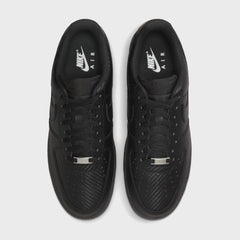 Nike Air Force 1 '07 LV8 - Carbon Fiber Black / Black | Kith Carbon Fiber Black / Black