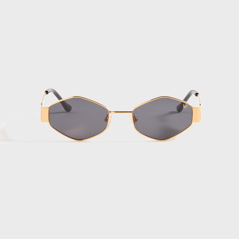 Vintage Frames Cypher 2 24KT - Yellow Gold / Black | Kith Yellow Gold / Black