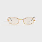 Vintage Frames Genius Rimless 24KT - Yellow Gold / Brown Smoke | Kith Yellow Gold / Brown Smoke
