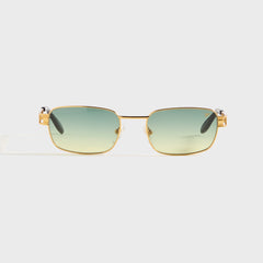 Vintage Frames Dime 24KT - Yellow Gold / Green Yellow Gradient | Kith Yellow Gold / Green Yellow Gradient