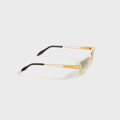 Vintage Frames Dime 24KT - Yellow Gold / Green Yellow Gradient | Kith Yellow Gold / Green Yellow Gradient