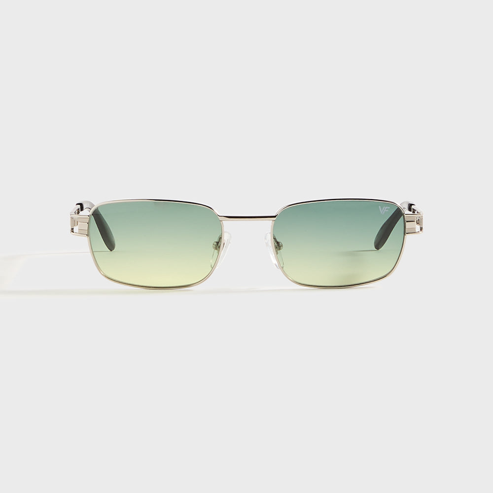 Vintage Frames Dime 24KT - White Gold / Green Yellow Gradient | Kith White Gold / Green Yellow Gradient