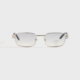 Vintage Frames Dime 24KT - White Gold / Charcoal Gradient | Kith White Gold / Charcoal Gradient