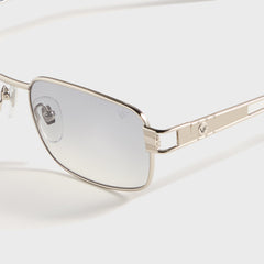 Vintage Frames Dime 24KT - White Gold / Charcoal Gradient | Kith White Gold / Charcoal Gradient