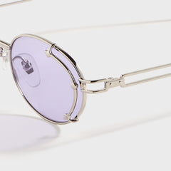 Vintage Frames Knowledge 24KT - White Gold / Deep Purple | Kith White Gold / Deep Purple