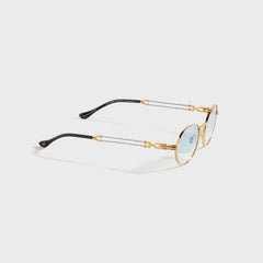 Vintage Frames Pac Double Rope Edition 18KT Two-Tone - Gold / Pastel B | Kith Gold / Pastel Blue