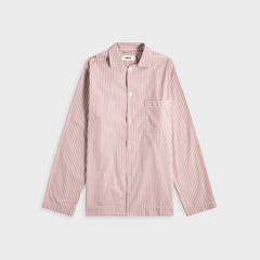 Tekla Poplin Long Sleeve Pyjama Shirt - Skipper Stripes | Kith Skipper Stripes