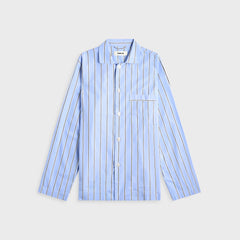 Tekla Cotton Poplin Pyjama Shirt - Bassett Stripes | Kith Bassett Stripes