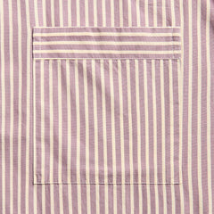 Tekla Poplin Short Sleeve Pyjamas Shirt - Skipper Stripes | Kith Skipper Stripes