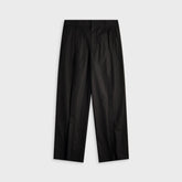 Marni Compact Cotton Poplin Classic Trouser - Black | Kith Black
