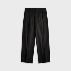Marni Compact Cotton Poplin Classic Trouser - Black | Kith Black