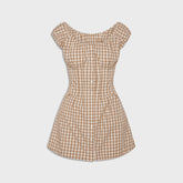 Frankies Bikinis x Bella Hadid Mustang Poplin Mini Dress - Rodeo Gingh | Kith Rodeo Gingham