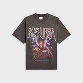 Ksubi Kingdom Ekcess Short Sleeve Tee - Faded Black | Kith Faded Black