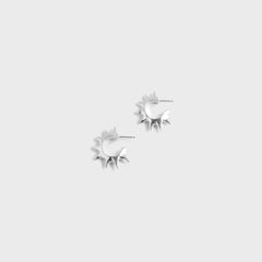 Faris Spina Hoops - Silver | Kith Silver