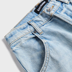 EB Denim Freddy Cropped Barrel - Daphne | Kith Daphne