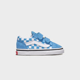 VANS TD Old Skool V Crib - Color Theory / Checkerboard / Heritage Blue | Kith Color Theory / Checkerboard / Heritage Blue