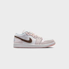 Nike WMNS Air Jordan 1 Low - White / Light Soft Pink / Ironstone | Kith White / Light Soft Pink / Ironstone