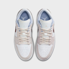 Nike WMNS Air Jordan 1 Low - White / Light Soft Pink / Ironstone | Kith White / Light Soft Pink / Ironstone