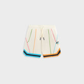 Kith Kids NY to the World Unisphere Faille Short - Sandrift | Kith Sandrift