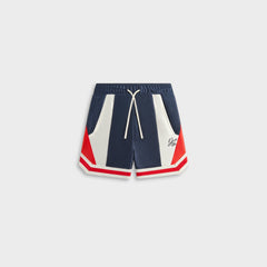 Kith Baby New York to the World Faille Curtis Short - Nocturnal | Kith Nocturnal