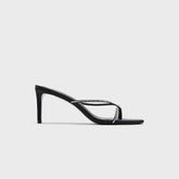 Black Suede Studio Jade 65 - Black Satin Embellished | Kith Black Satin Embellished