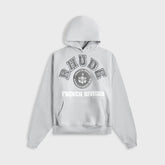 Rhude French Riviera Patch Hoodie - Heather Gray | Kith Heather Gray