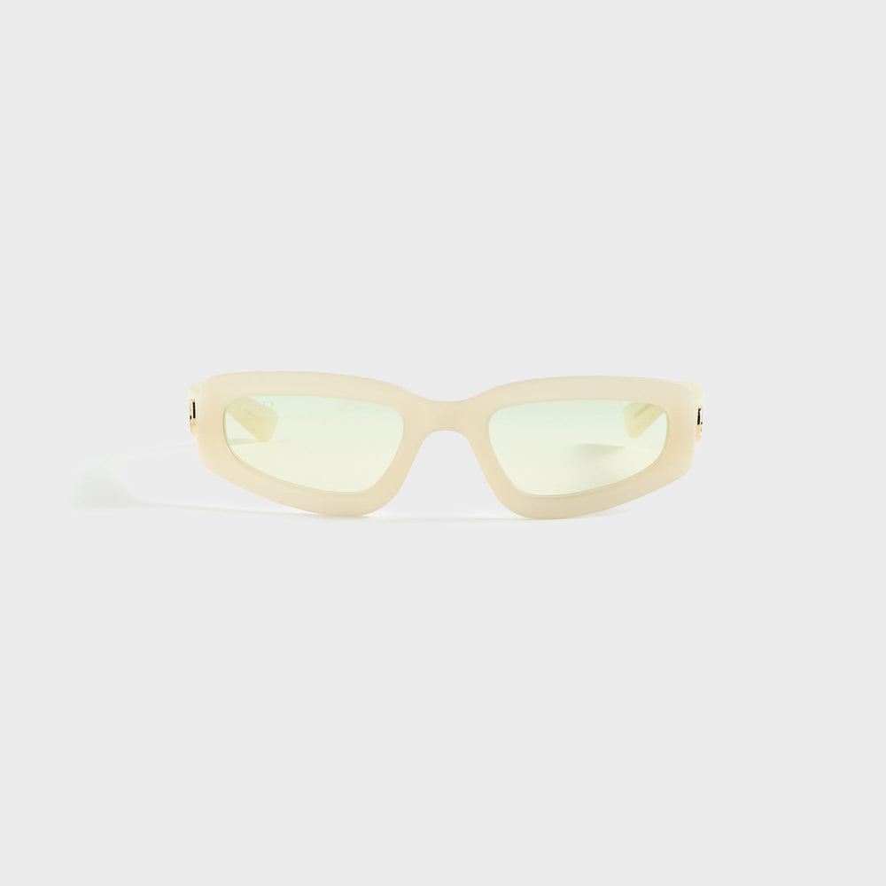 Gucci Rectangle Frames - Yellow | Kith Yellow