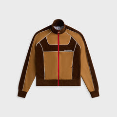 Casablanca Chenille Panelled Track Jacket - Beige | Kith Beige