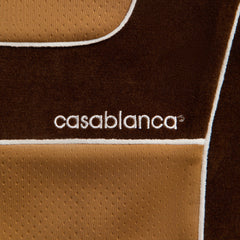 Casablanca Chenille Panelled Track Jacket - Beige | Kith Beige