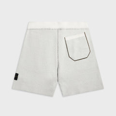 Stone Island Double Face Bi-Color Cotton Nylon Shorts - Ivory | Kith Ivory