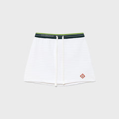Casablanca Hippie Tennis Skirt - White | Kith White