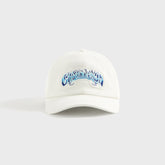 Casablanca Blue Gradient Fade Logo Patch Cap - White | Kith White