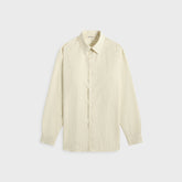 Auralee Super Fine Wool Stripe Shirt - Ivory Stripe | Kith Ivory Stripe
