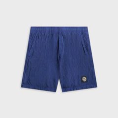 Stone Island Nylon Metal Swim Short - Bright Blue | Kith Bright Blue