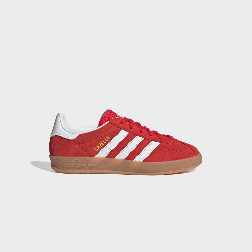 adidas Kids Gazelle Indoor - Better Scarlet / White / Gum 2 | Kith Better Scarlet / White / Gum 2