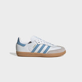 adidas Kids Samba OG - Cloud White / Ash Blue / Gum | Kith Cloud White / Ash Blue / Gum