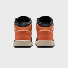 Jordan GS Air Jordan 1 Mid - Starfish / Black / White / Sail | Kith Starfish / Black / White / Sail