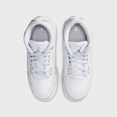 Nike PS Air Jordan 3 Retro - White / Metallic Silver / White | Kith White / Metallic Silver / White
