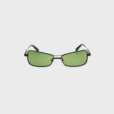 Jacquemus Statzione Sunglasses - Black / Green | Kith Black / Green