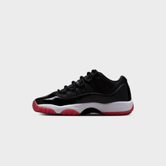 Jordan GS Air Jordan 11 Low - White / Varsity Red / Black | Kith White / Varsity Red / Black