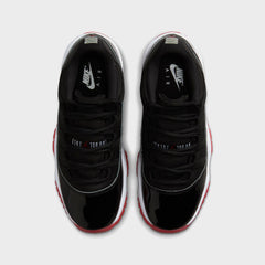 Jordan GS Air Jordan 11 Low - White / Varsity Red / Black | Kith White / Varsity Red / Black