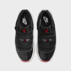 Jordan PS Air Jordan 11 Low - White / Varsity Red / Black | Kith White / Varsity Red / Black