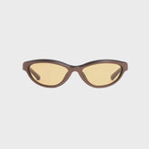Jacquemus Curvo Sunglasses - Matt Metallic Brown | Kith Matt Metallic Brown