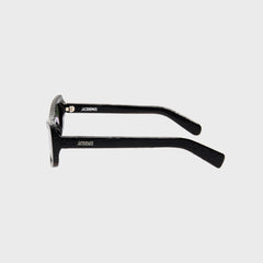 Jacquemus Capri Sunglasses - Black Croc | Kith Black Croc