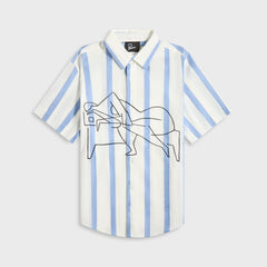 by Parra Sleep Now Shirt - Blue | Kith Blue