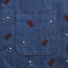 Marni Embroidered Shirt - Blue | Kith Blue