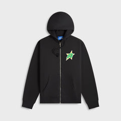 Awake NY Star A Zip Up Hoodie - Black | Kith Black