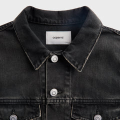 Coperni Hybrid Denim Short Jacket - Black | Kith Black
